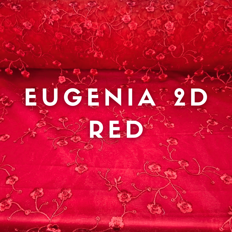 Tul Bordado Eugenia 2D ancho 1.30