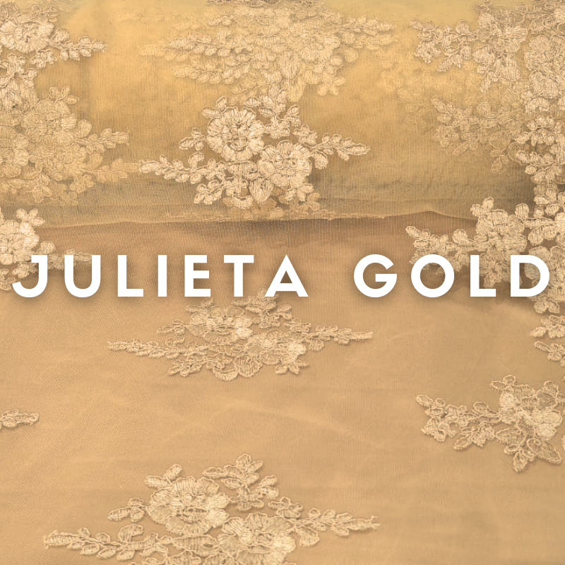 Tul Bordado Julieta ancho 1.30