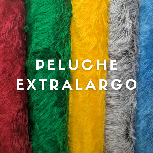 Tela Peluche Pelo Largo Parisina Parisina Peluche De Pelo Largo