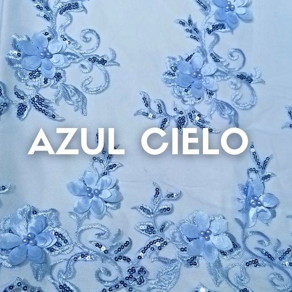 Tul Bordado Firenze ancho 1.30