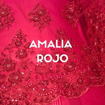 Tul Bordado Amalia ancho 1.30