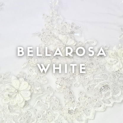 Tul Bordado Bellarosa ancho 1.30