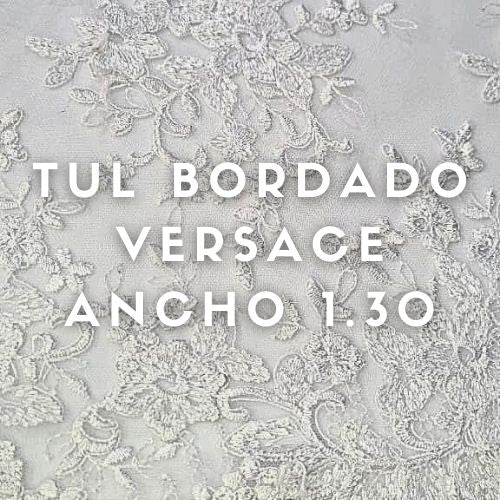 Tul Bordado Versace ancho 1.30